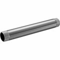 Bsc Preferred Standard-Wall Aluminum Pipe Threaded on Both Ends 2-1/2 NPT 20 Long 5038K464